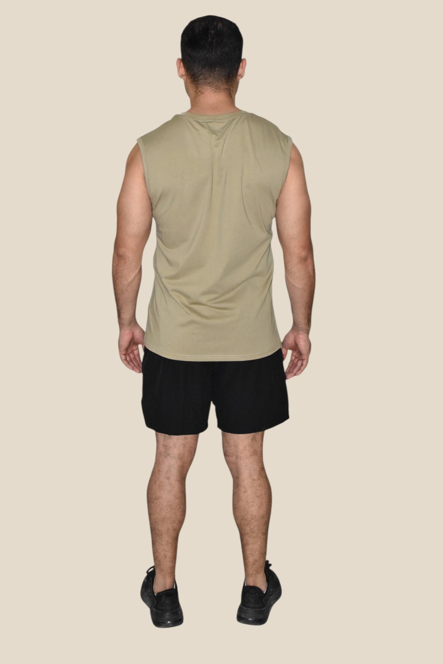 ALPHA TRAINING TANK - BEIGE