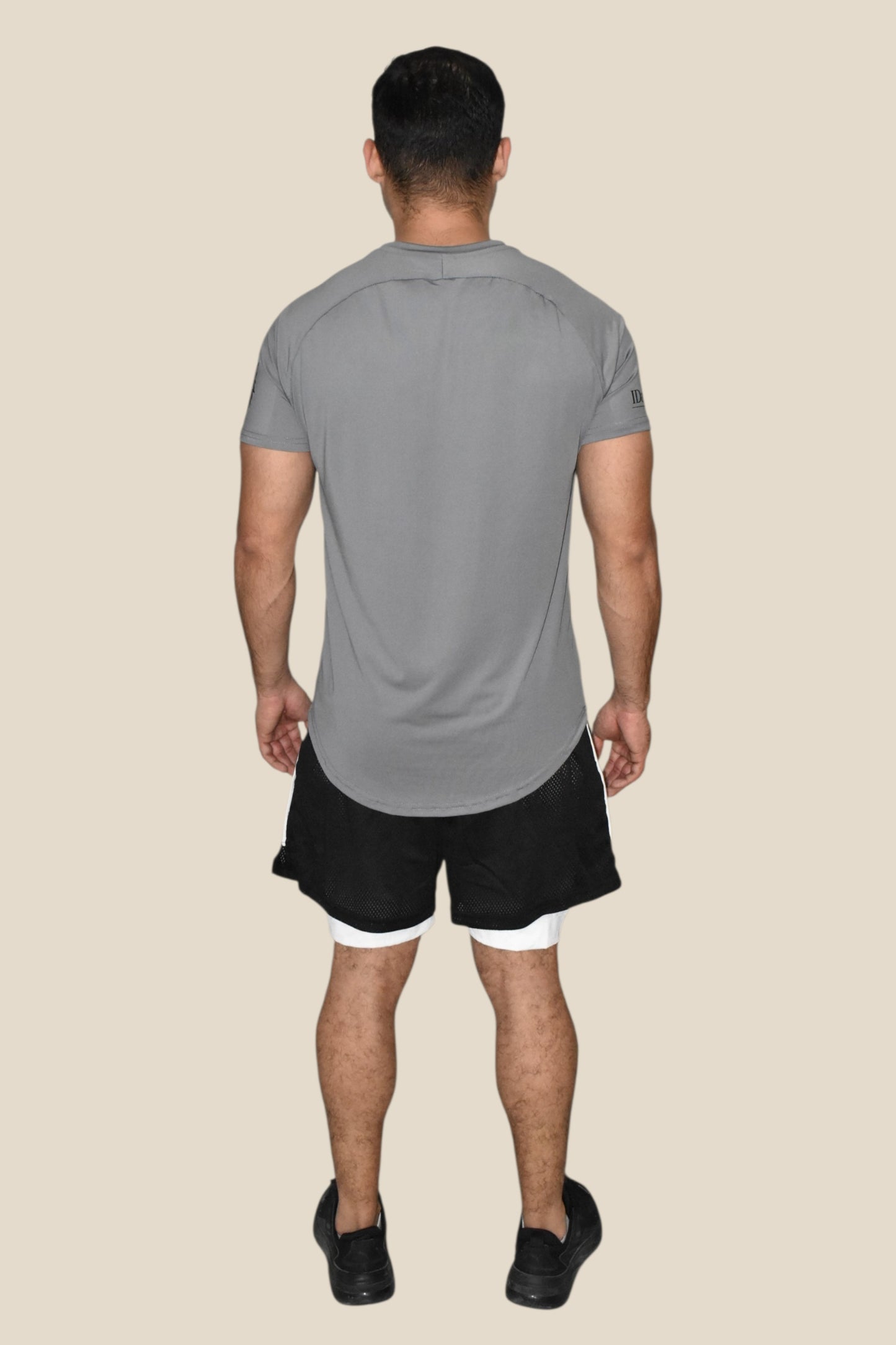 TRAINING SPORT T-SHIRT - GRAY ASH