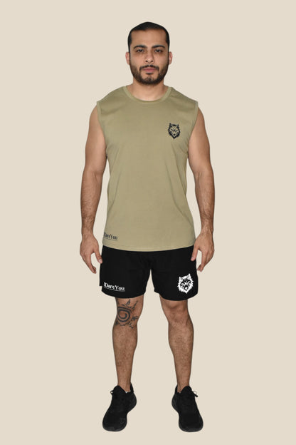ALPHA TRAINING TANK - BEIGE