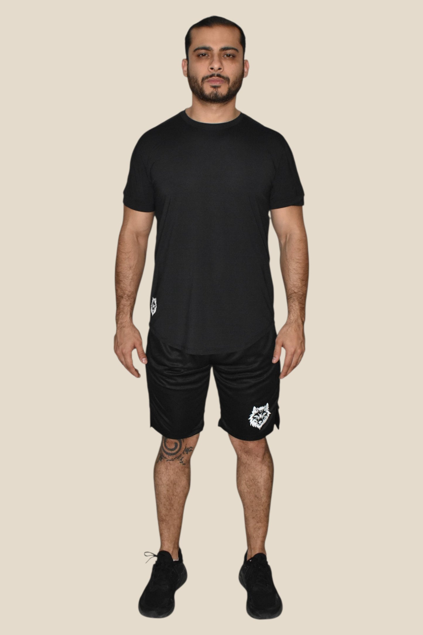 CORE MOTION TEE - BLACK SHADOW