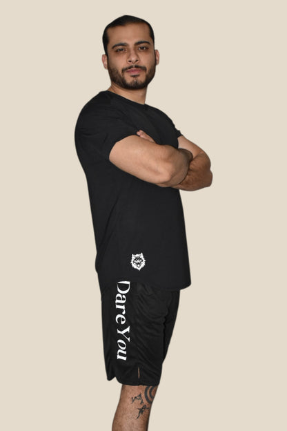 CORE MOTION TEE - BLACK SHADOW