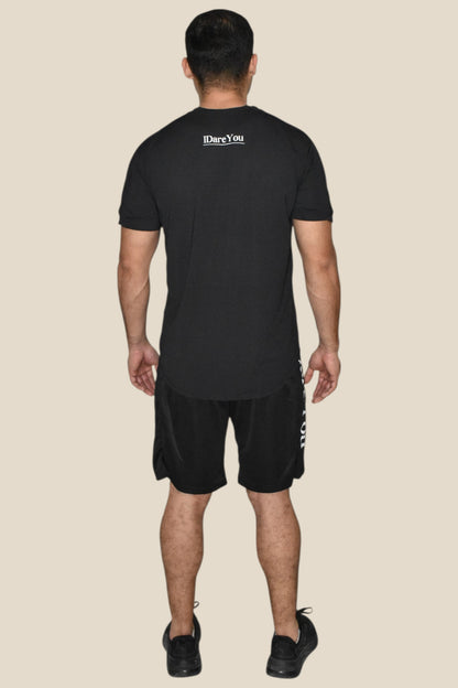 CORE MOTION TEE - BLACK SHADOW