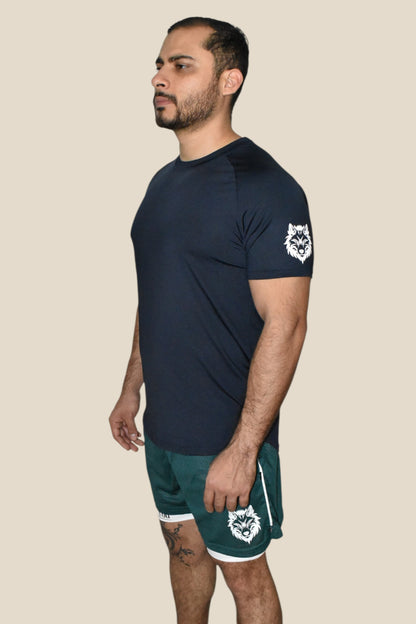 TRAINING SPORT T-SHIRT - NAVY BLUE